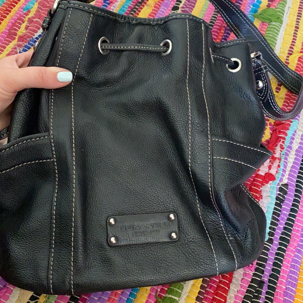 Tignanello Pull String Purse - image 3